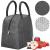 Geanta frigorifica cu izolatie termica pentru mancare, 21x10x23cm, gri Household NewTrend