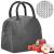 Geanta frigorifica cu izolatie termica pentru mancare, 21x10x23cm, gri Household NewTrend