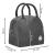 Geanta frigorifica cu izolatie termica pentru mancare, 21x10x23cm, gri Household NewTrend