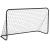 Set 2 porti de fotbal metalice, 122x183cm, profil 25mm, cu elemente de fixare Household NewTrend