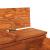 Lada din lemn pentru nisip, cu 2 bancute transformabile in capac, 120x120cm Household NewTrend