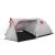 Cort plaja sau camping, impemeabil, cu terasa, 4 locuri, 200x350x135cm, gri Household NewTrend