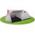 Cort plaja sau camping, impemeabil, cu terasa, 4 locuri, 200x350x135cm, gri Household NewTrend