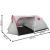 Cort plaja sau camping, impemeabil, cu terasa, 4 locuri, 200x350x135cm, gri Household NewTrend