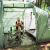 Cort camping, impemeabil, 2 camere + hol, 4 locuri, 460x200x245cm, verde Household NewTrend