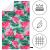 Prosop de plaja cu uscare de rapida, husa de transport, 90x180cm, model pepene verde Household NewTrend