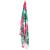 Prosop de plaja cu uscare de rapida, husa de transport, 90x180cm, model pepene verde Household NewTrend