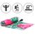 Prosop de plaja cu uscare de rapida, husa de transport, 90x180cm, model pepene verde Household NewTrend