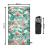 Prosop de plaja cu uscare de rapida, husa de transport, 90x180cm, model floral Household NewTrend