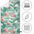 Prosop de plaja cu uscare de rapida, husa de transport, 90x180cm, model floral Household NewTrend