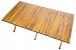Masa pentru camping cu sistem de pliere rapida, cadru metalic otel, 118x60x45cm, maro Household NewTrend