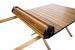 Masa pentru camping cu sistem de pliere rapida, cadru metalic otel, 118x60x45cm, maro Household NewTrend