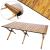 Masa pentru camping cu sistem de pliere rapida, cadru ultra usor din aluminiu, 118x60x45cm, maro Household NewTrend