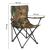 Scaun pliabil camping sau pescuit, suport pahar, 80x40x45cm, camuflaj Household NewTrend
