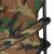 Scaun pliabil camping sau pescuit, suport pahar, 80x40x45cm, camuflaj Household NewTrend
