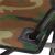 Scaun pliabil camping sau pescuit, suport pahar, 80x40x45cm, camuflaj Household NewTrend