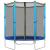 Trambulina Blue, cu plasa de protectie exterioara, 140 cm Household NewTrend