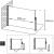 Paravan lateral pentru intimitate, extensibil, sistem fixare inclus, 160x300cm, gri deschis Household NewTrend