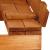 Lada de nisip capac transformabil in bancuta 98x98cm, maro Household NewTrend
