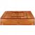 Lada de nisip capac transformabil in bancuta 98x98cm, maro Household NewTrend