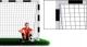 Poarta de fotbal din otel, 200x300 cm, profil 38mm, cu elemente de fixare Household NewTrend