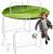 Set 2 porti de fotbal metalice, 96x124cm, profil 28mm, cu elemente de fixare Household NewTrend