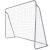 Poarta de fotbal din otel, 170x240cm, profil 32mm, tinta antrenament, albastru Household NewTrend