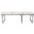 Masa pliabila metalica pentru gradina sau picnic, blat MDF, inaltime reglabila, 180x60cm Household NewTrend