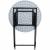 Masa rotunda pliabila multifunctionala, diametru 60cm, alba Household NewTrend