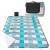 Patura pentru picnic sau plaja, cu folie izolatoare si maner, 150x200cm, albastru gri Household NewTrend