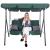 Leagan Balansoar Sersimo Luna cu Pernite pentru Terasa sau Gradina, 3 locuri, 220kg, verde Household NewTrend