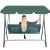 Leagan Balansoar Sersimo Luna cu Pernite pentru Terasa sau Gradina, 3 locuri, 220kg, verde Household NewTrend