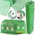 Sera de gradina, tip tunel cu cadru metalic, 200x300cm, 6 ferestre, verde, 6 mp Household NewTrend