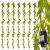Ghirlanda luminoasa tip perdea de frunze artificiale, 285x105cm, 200 LED-uri, alb cald Household NewTrend