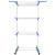 Uscator vertical pentru rufe, mobil si pliabil, cu doua umerase, 75x57x170cm, sarcina 15kg Household NewTrend