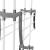 Uscator vertical pentru rufe, mobil si pliabil, cu doua umerase, 75x57x170cm, sarcina 20kg Household NewTrend