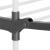 Uscator vertical pentru rufe, mobil si pliabil, cu doua umerase, 75x57x170cm, sarcina 20kg Household NewTrend