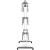 Uscator vertical pentru rufe, mobil si pliabil, cu doua umerase, 75x57x170cm, sarcina 20kg Household NewTrend