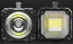 Lanterna multifunctionala, reincarcabila, power bank, 800lm, 7 moduri de luminare la 2 capete, negru Household NewTrend