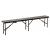 Banca pliabila pentru gradina sau catering, HDPDE, 180x25x43cm, maro Household NewTrend