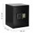 Seif electronic standard cu cifru si cheie, 415x350x310 mm, negru Household NewTrend