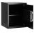 Seif electronic standard cu cifru si cheie, 415x350x310 mm, negru Household NewTrend