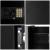 Seif electronic standard cu cifru si cheie, 415x350x310 mm, negru Household NewTrend