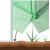 Sera de gradina, tip tunel cu cadru metalic, 300x600cm, 13 ferestre, verde, 18 mp Household NewTrend