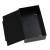 Suport hartie igienica din otel cu sertar depozitare, sistem montare inclus, 22cm, negru bej Household NewTrend
