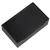 Suport hartie igienica din otel cu sertar depozitare, sistem montare inclus, 22cm, negru bej Household NewTrend
