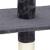 Ansamblu de joaca pentru pisici, tip stalp de catarat pana la tavan, inaltime reglabila, 240 - 265 cm, gri inchis Household NewTrend