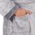 Halat de baie pentru barbati pana la genunchi, gluga mare, marimea M/L, gri Household NewTrend