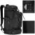 Rucsac drumetie de capacitate mare, 60L, compartimentat, hamuri reglabile, negru Household NewTrend