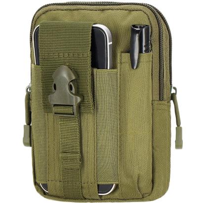 Borseta sport de brau, impermeabila, cu prindere la curea, 18x12x5cm, verde Household NewTrend